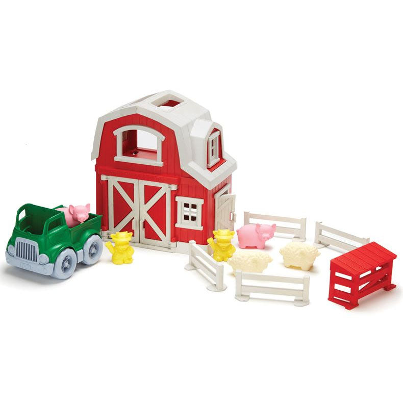 Load image into Gallery viewer, Green toys boerderij
