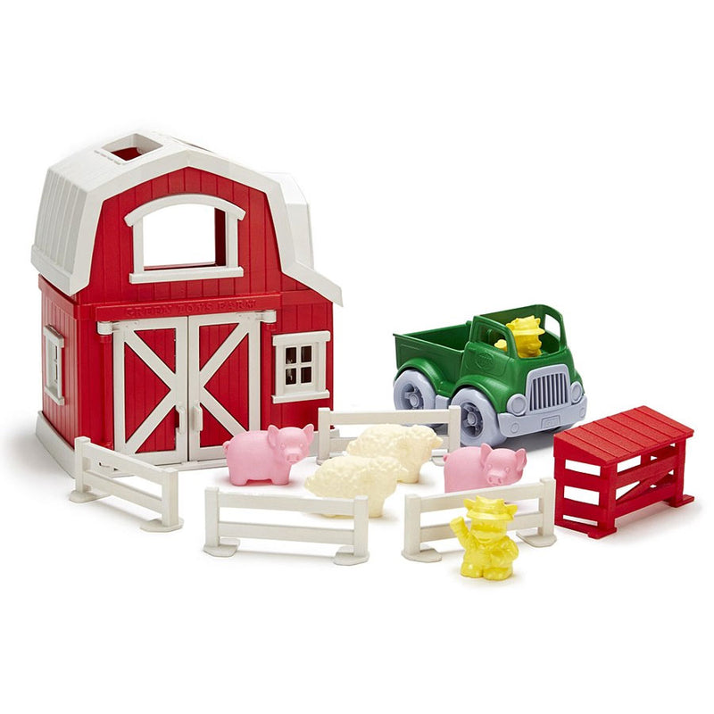 Load image into Gallery viewer, Green toys boerderij

