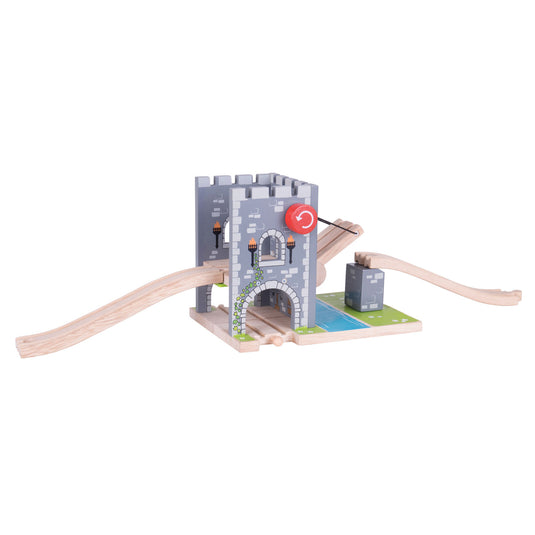 Bigjigs houten rails - ophaalbrug