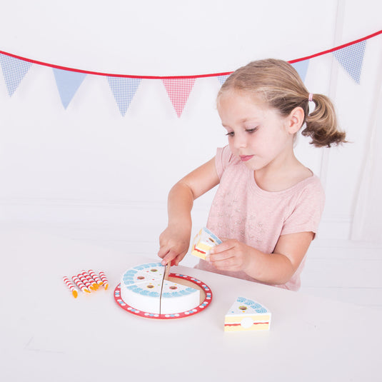 Bigjigs Houten Verjaardagstaart