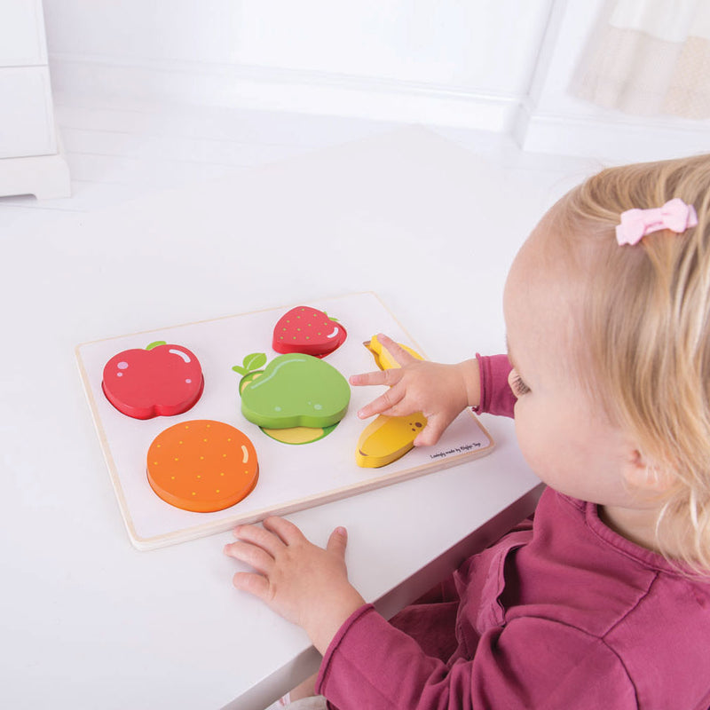 Load image into Gallery viewer, Bigjigs Houten Puzzel Fruit, 5dlg.
