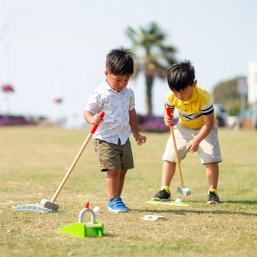 Bigjigs toys bigjigs midgetgolf hout