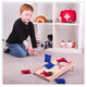Bigjigs houten werpspel met zakjes