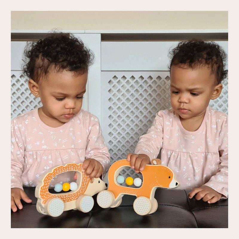 Load image into Gallery viewer, BigJigs Houten Speelfiguur Egel
