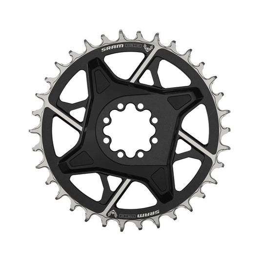 Sram kettingblad xo d1 t-type 34t eagle direct mount 3mm offset incl. 8 bouten)