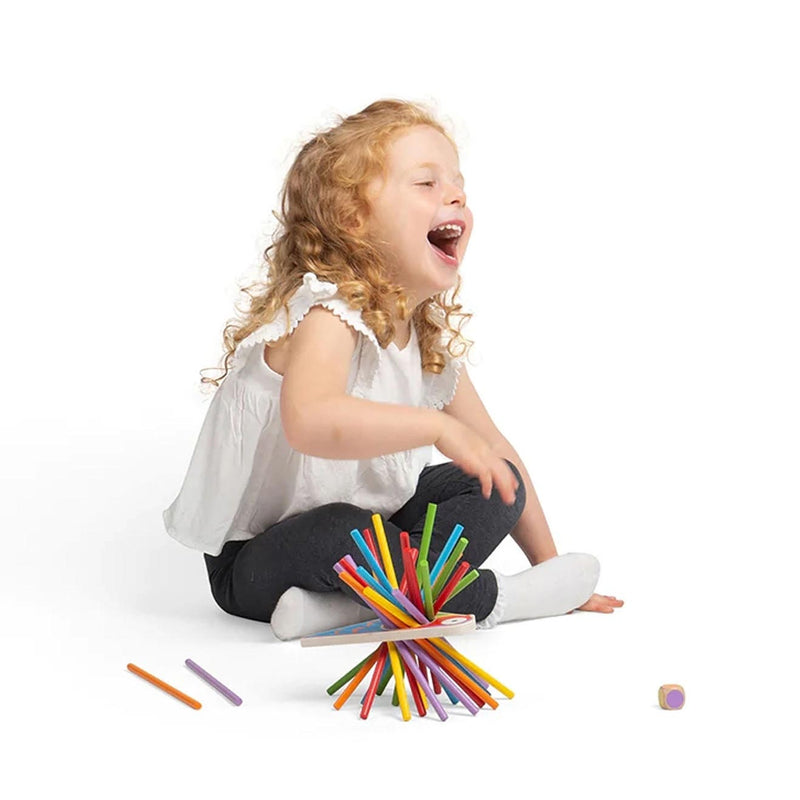 Load image into Gallery viewer, Bigjigs stokken oppikken vogel houten kinderspel
