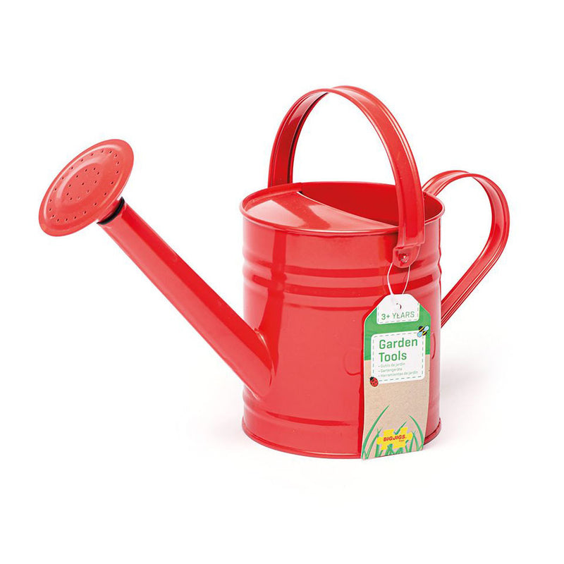 Load image into Gallery viewer, Bigjigs rode metalen gieter
