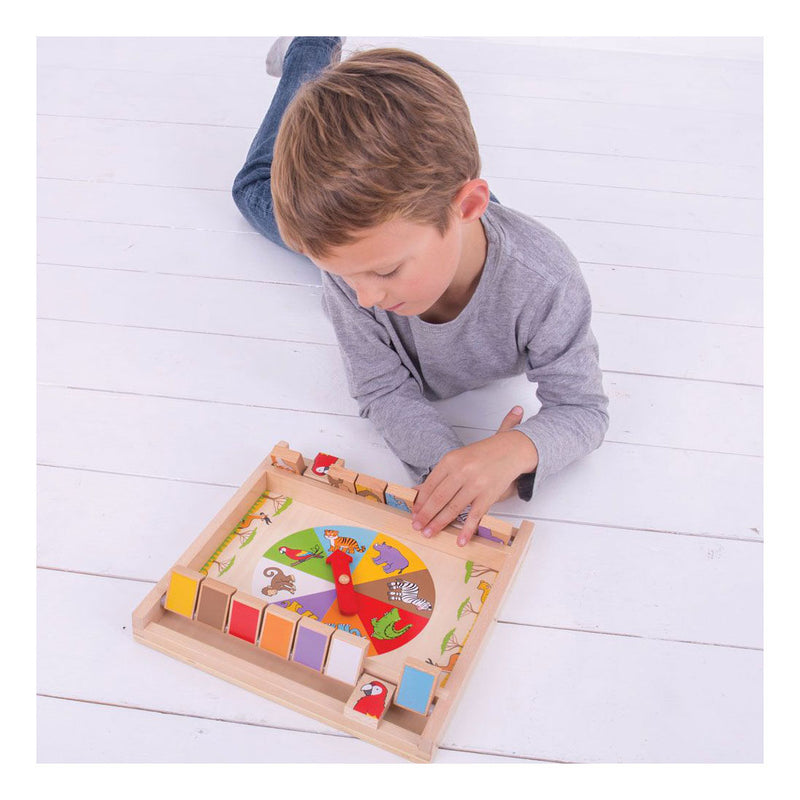 Load image into Gallery viewer, Bigjigs houten spel kraak de code
