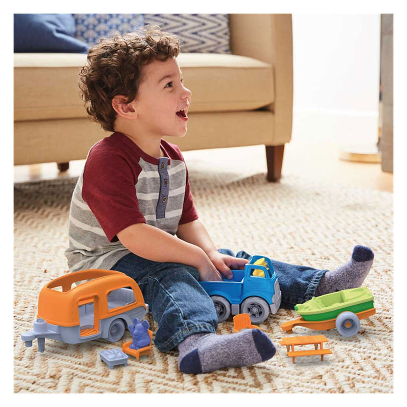 Afbeelding laden in galerijviewer, Green toys rv camper set
