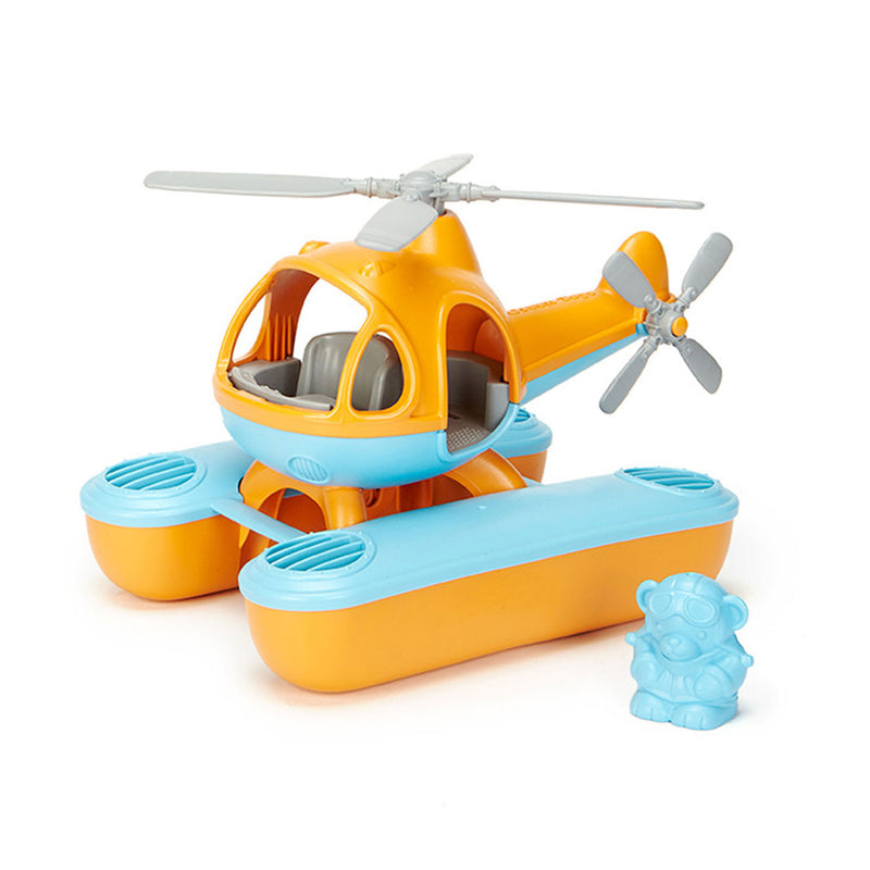 Load image into Gallery viewer, Green toys waterhelikopter oranje - gerecycled plastic
