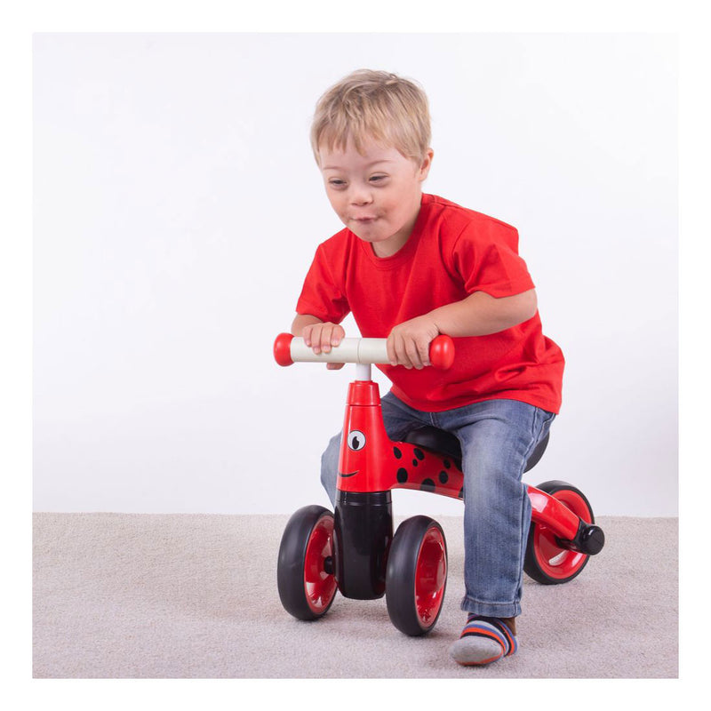 Load image into Gallery viewer, Bigjigs diditrike loopfiets lieveheersbeestje
