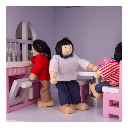 Tidlo poppenhuisaccessoire keuken 9delig