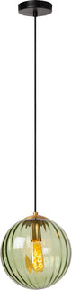 Lucide monsaraz - hanglamp - ø 25 cm - 1xe27 - groen