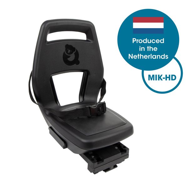 Afbeelding laden in galerijviewer, Widek b.v. qibbel achterzitje junior 6+ mik-hd bagagedrager zwart
