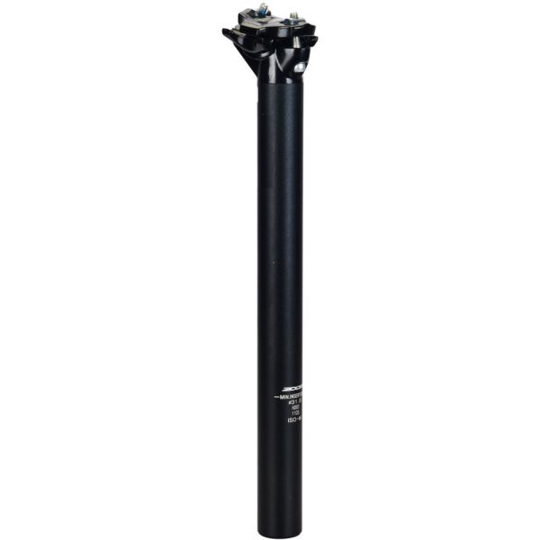Load image into Gallery viewer, Hulzebos cycle parts b.v. zoom zadelpen 31.6 vast atb 2-bouten 350 mm. zwart
