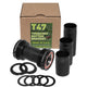 Wheels manufacturing Wheels mfg trapas t47 outboard shimano 24mm acb zwart