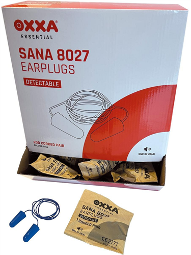 Oxxa sana 8027 oordoppen met koord (200 paar)