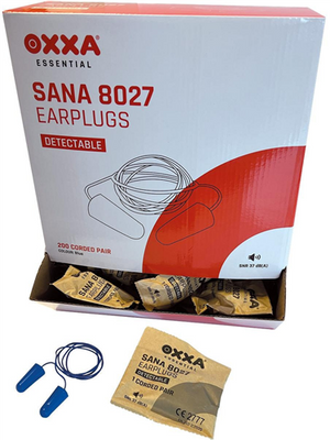 Oxxa sana 8027 oordoppen met koord (200 paar)