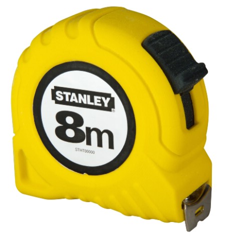 Stanley handgereedschap rolbandmaat stanley (kaart) | 8m - 25mm - 0-30-457
