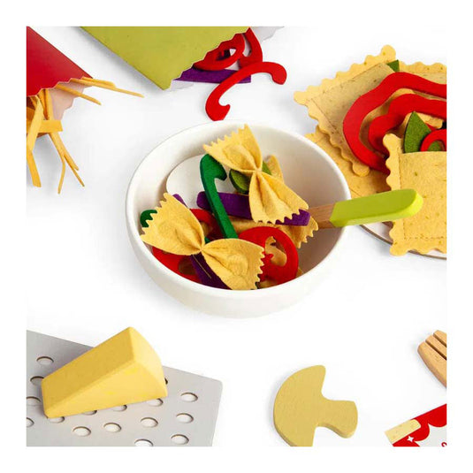 Bigjigs pasta voor twee speelset, 64dlg.