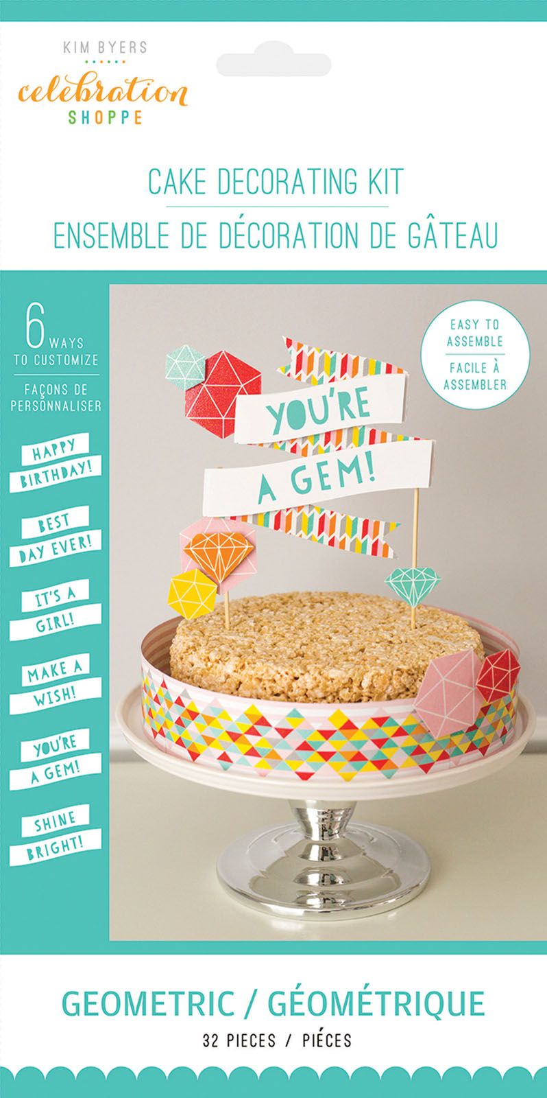 Load image into Gallery viewer, Darice • celebration shoppe cake decorating kit
