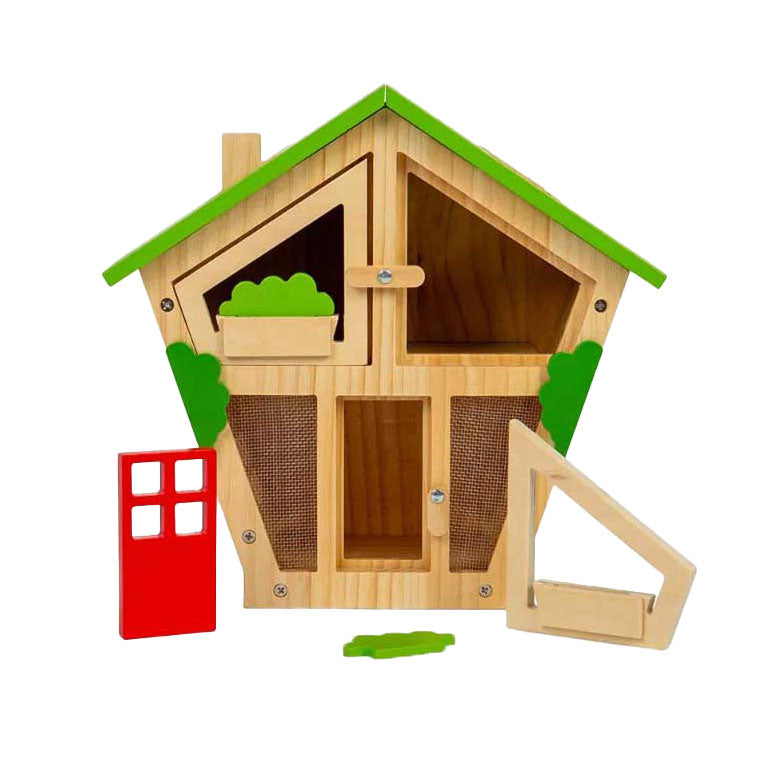 Load image into Gallery viewer, Bigjigs houten insectenhuisje, 7dlg.
