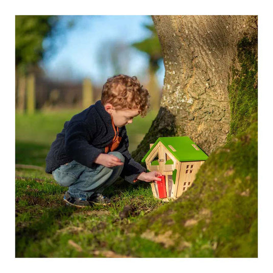 Bigjigs houten insectenhuisje, 7dlg.