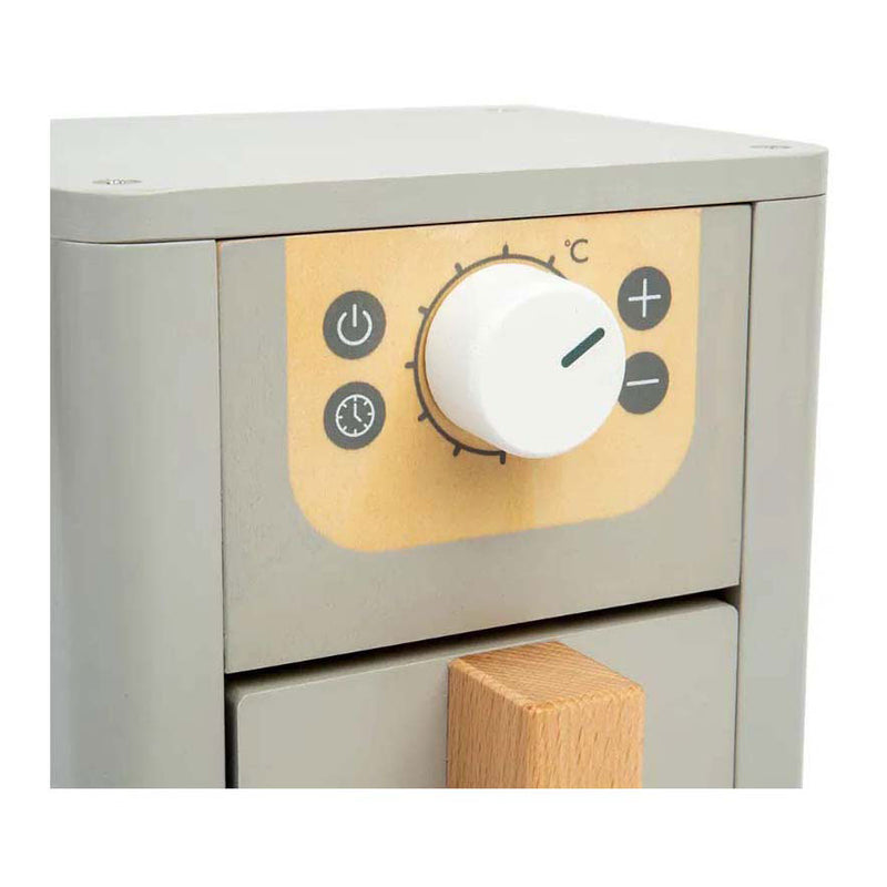 Load image into Gallery viewer, Bigjigs houten airfryer speelset, 5dlg.
