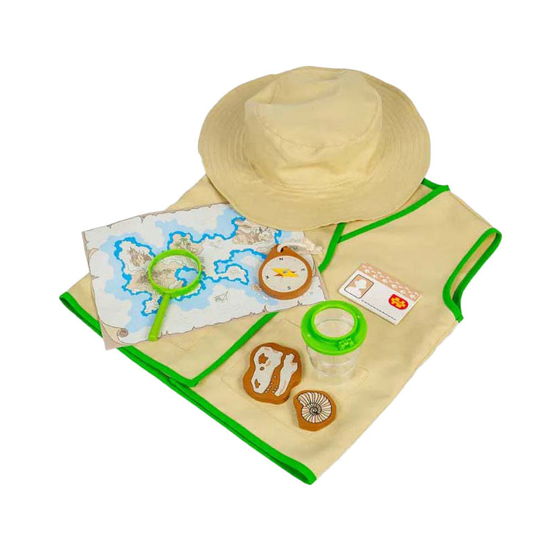 Load image into Gallery viewer, Bigjigs ontdekkers verkleedset met accessoires
