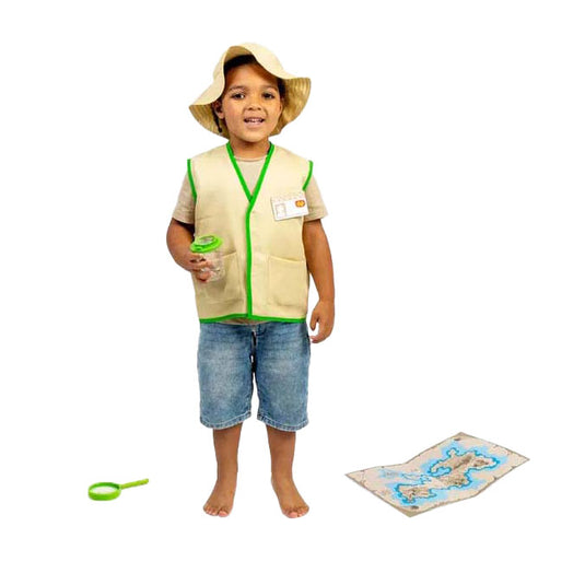 Bigjigs ontdekkers verkleedset met accessoires