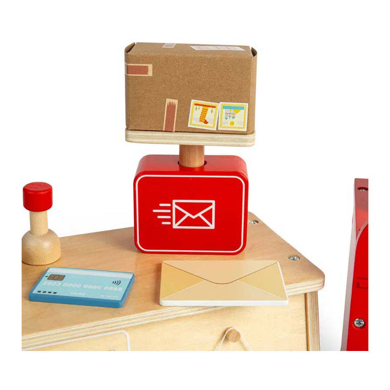 Load image into Gallery viewer, Bigjigs houten postkantoor speelset, 19dlg.
