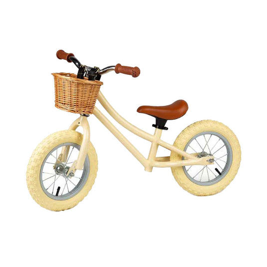 Bigjigs loopfiets creme