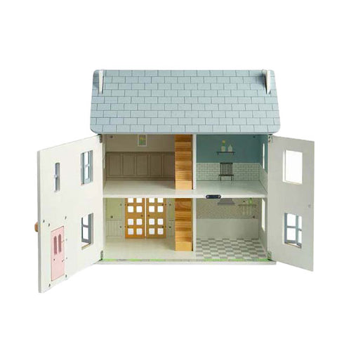 Bigjigs houten zomerhuis poppenhuis