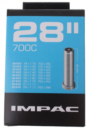 Impac binnenband AV 28 x 1.10 - 1.75 av 40mm