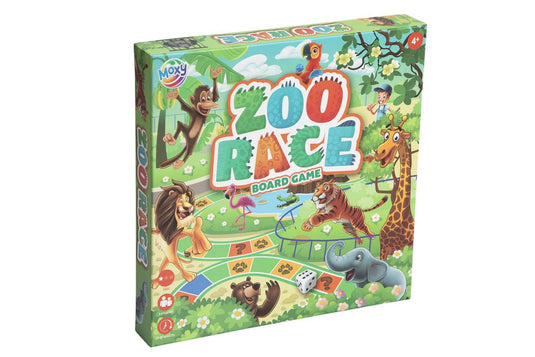 Moxy bordspel zoo race 24x25x4cm