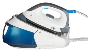 Elta stoomstrijkstation 2400w blauw