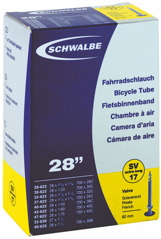 Schwalbe binnenband SV17 28 x 1.10 - 1.75 fv 60mm