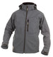 Dassy softshell tavira polyester grijs s