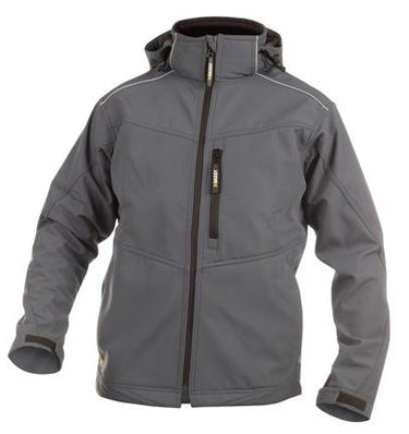 Dassy softshell tavira polyester grijs xl