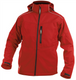 Dassy softshell tavira polyester rood l