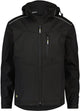 Dassy softshell tavira polyester zwart l