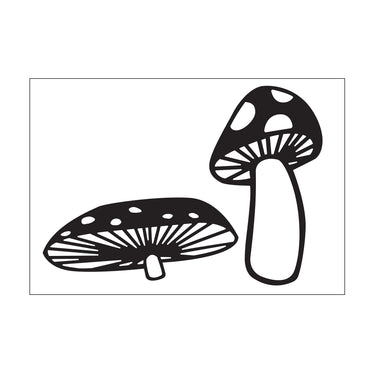 Darice • embossing sjabloon paddestoelen