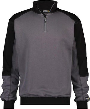 Dassy sweater basiel grijs zwart l