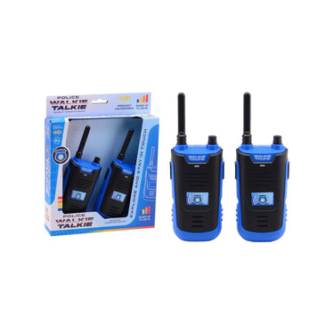 Johntoy walkie talkie politie - 300 meter bereik