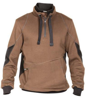 Dassy sweater stellar bruin grijs m