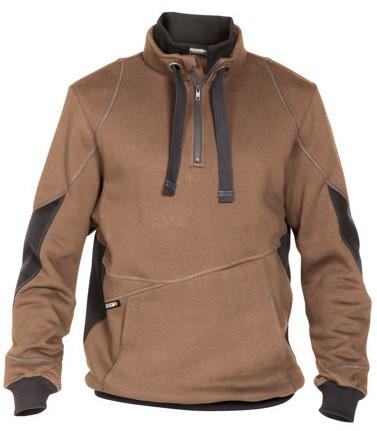 Dassy sweater stellar bruin grijs xxl