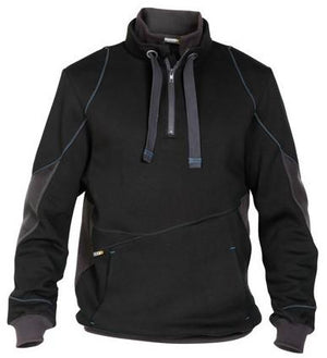 Dassy sweater stellar zwart grijs m