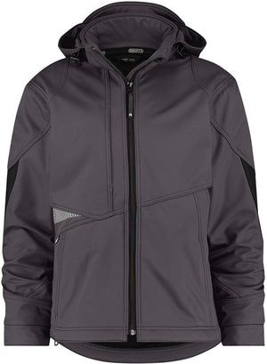 Dassy gravity softshell grijs zwart mt l