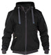 Dassy sweatshirt jas pulse zwart antraciet xl