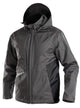 Dassy hyper wind- waterdichte werkjas grijs zwart s